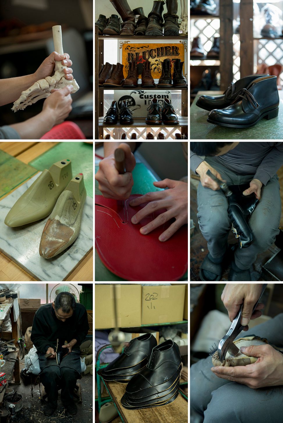 SCENCES ABOUT COLLABORATION 協働の靴づくり、クリエーションの実相。